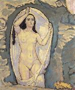 Koloman Moser Venus in der Grotte painting